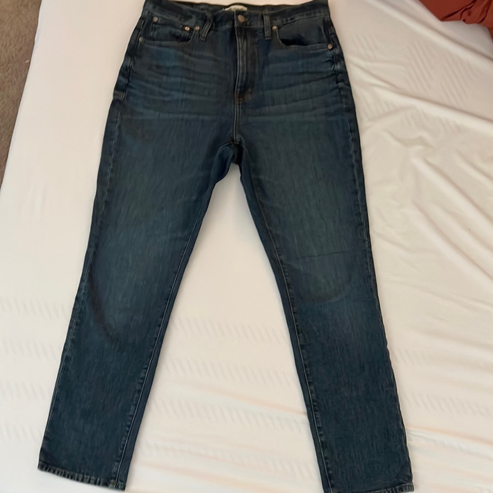 Madewell High Rise Slim Boyjean
